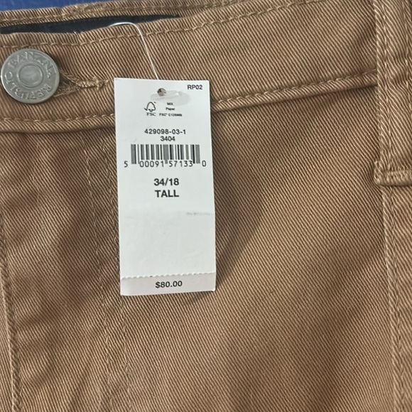 NWT Women’s Banana Republic High Rise Skinny Utility Cargo 34/18 Tall - Picture 5 of 11